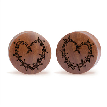 Cool red and black silicone tunnel