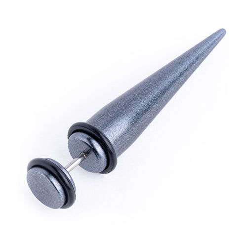 Black Fake Taper / Plug / Gauge
