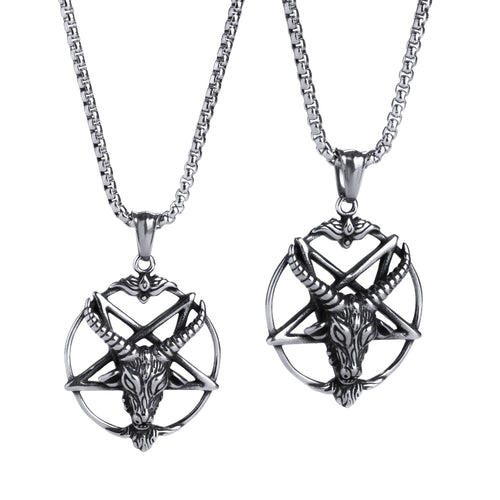 Silver Pentagram Necklace
