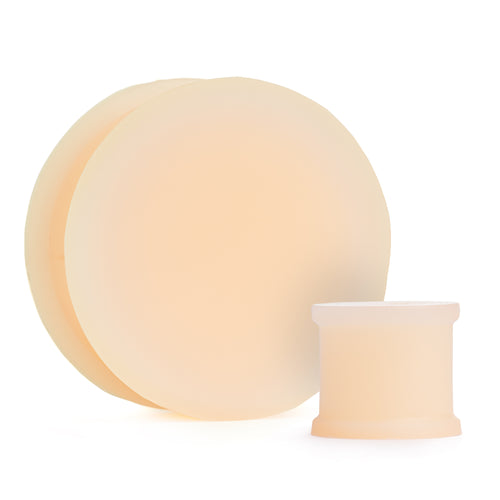 Silicone Hider Flesh Plug - Skin Tone A