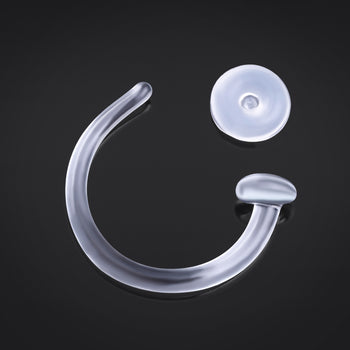 Nose Hoop Retainer - Glass 1.2mm