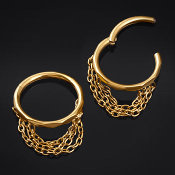 Gothic septum ring {{product title}}