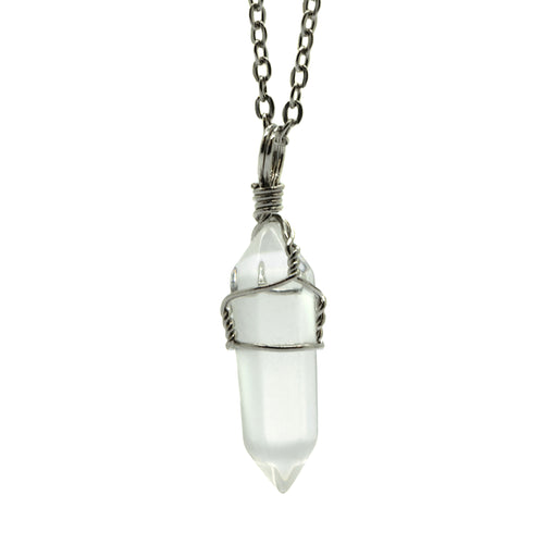 Clear Quartz Necklace