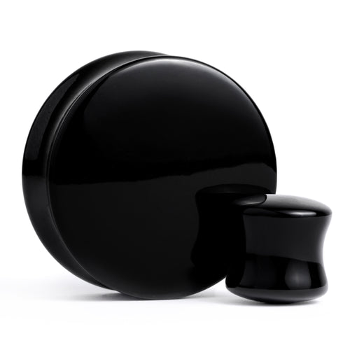 Cool Emo Black Acrylic Gauge / Plug