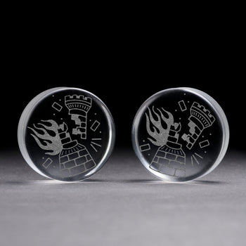 CROCO HEARTS ENGRAVED