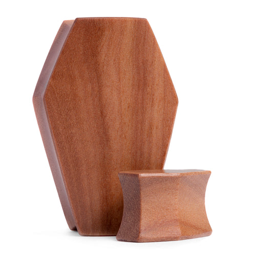 Saba Coffin Wood Ear Plug / Gauge