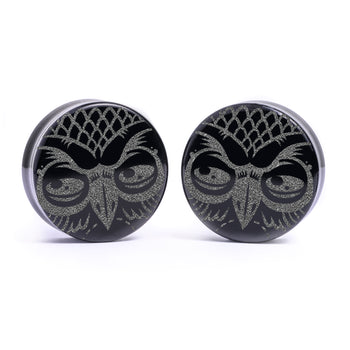 Tarot Sun Plug / Gauge - Saba Wood | Convex Double Flare