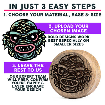 Make Your Own Plug / Gauge - Teak Wood | Flat Faced Double Flare