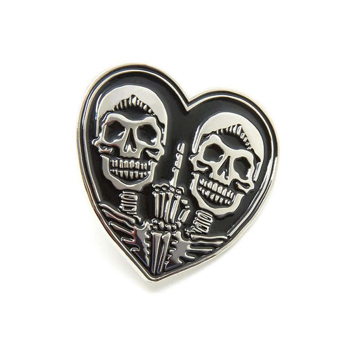 Cute spooky Fu2 -Schädelstift - Anstecker
