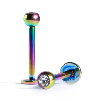 Labret - Rainbow - (Titanium)