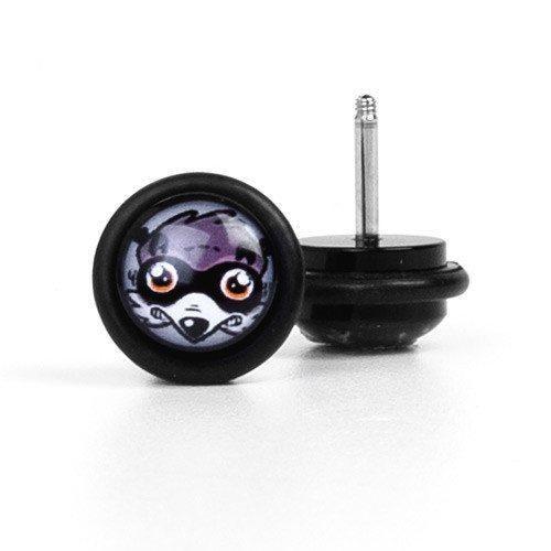Raccoon Fake Plug / Gauge