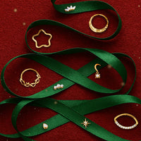 Festive Ear Stacks: Combining Plugs, Tunnels & Cartilage Pieces for Seasonal Style