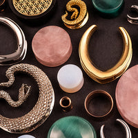 A Material Guide to Body Jewellery With Custom Plugs