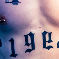 A guys nipple piercing can feature classic nipple bar jewellery