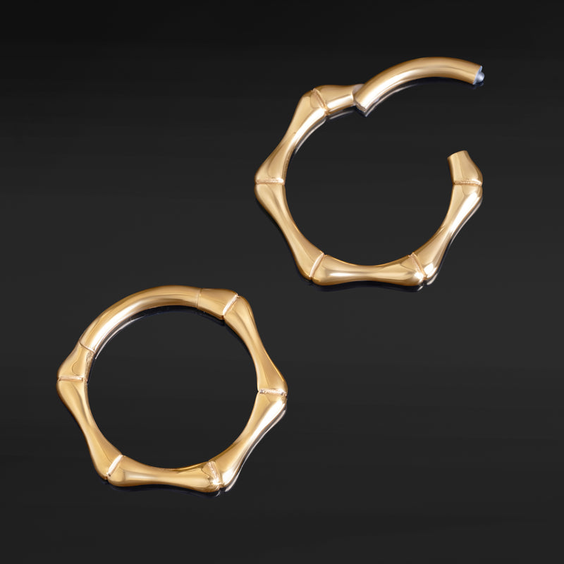 Or, motif os, septum clicker, titane ASTM F136
