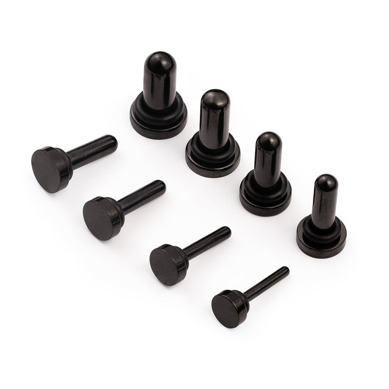 Schwarzes Metall-Dead-Stretching-Set
