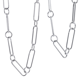 Silberne Pentagramm-Halskette