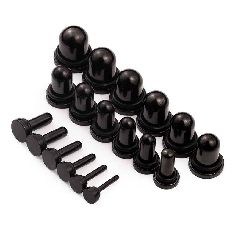 Schwarzes Metall-Dead-Stretching-Set