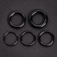 Septum-Clicker, Schwarz, G23 Titan, Große Gauge-Größen