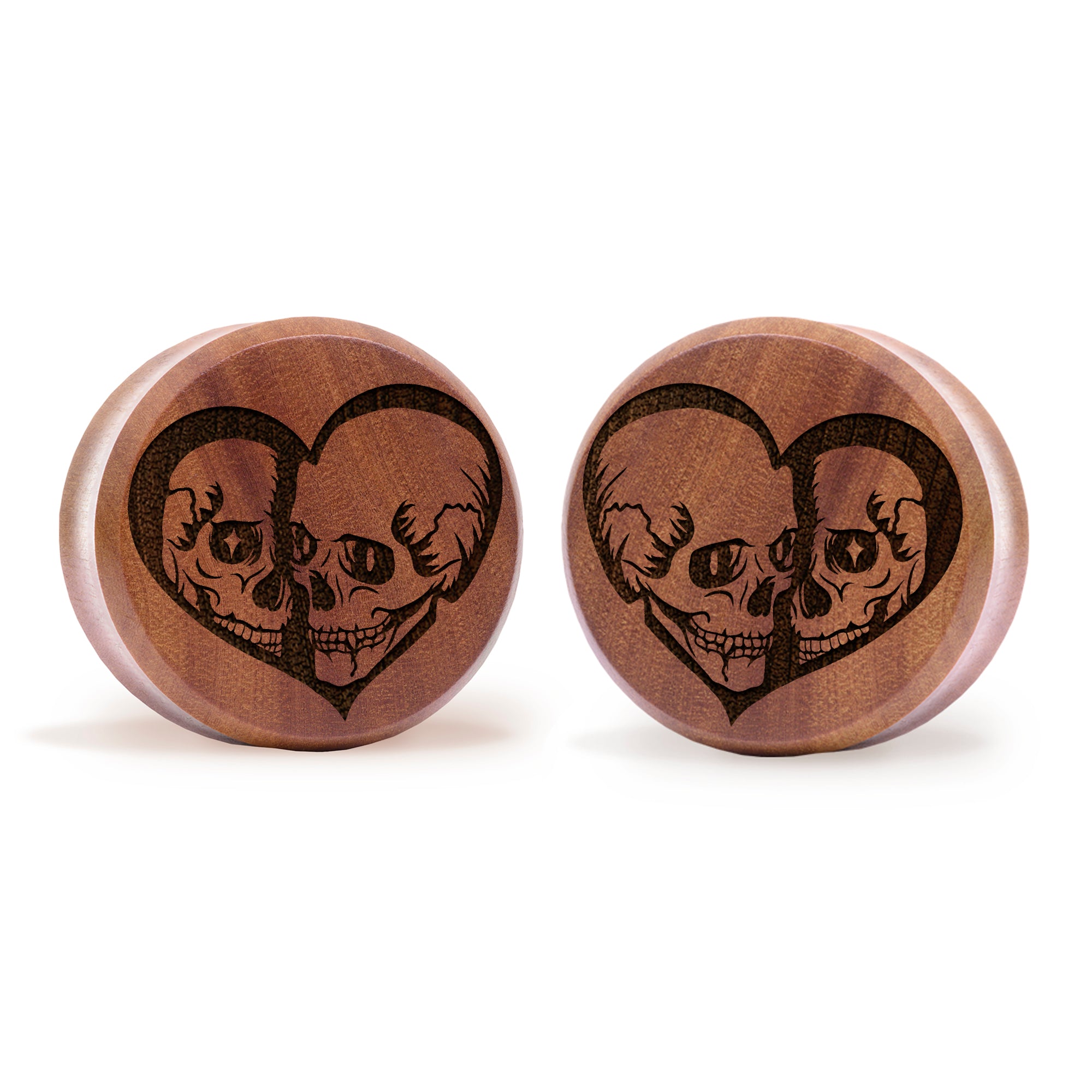 Alternative Gold Hammered Steel Hoop Ear Hangers - Pair