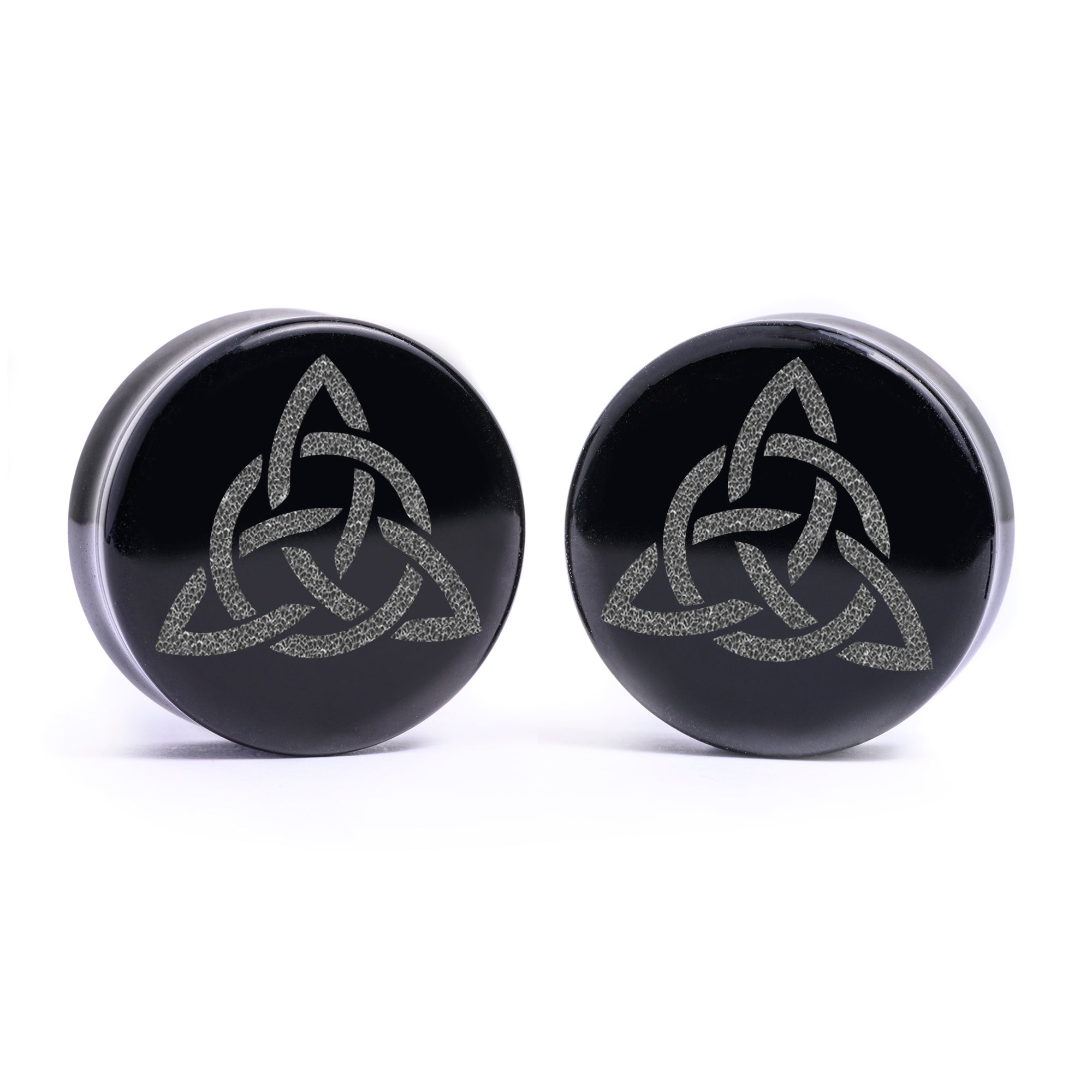 Snowflake Plug / Gauge - Saba Wood | Flat Faced Double Flare