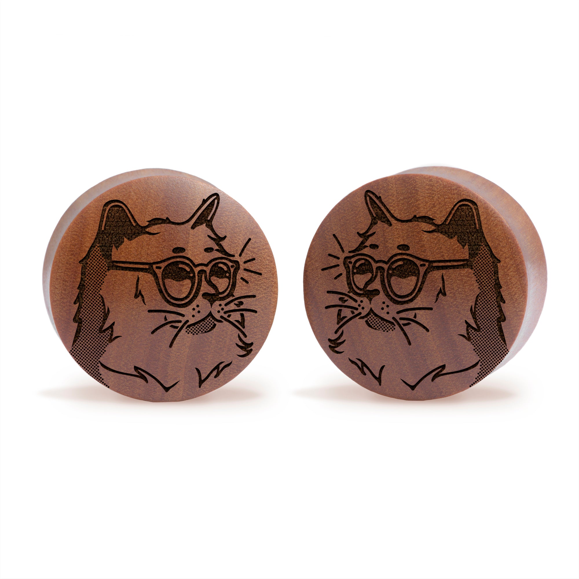 Spiked Hoop Steel Ear Weights - Pair
