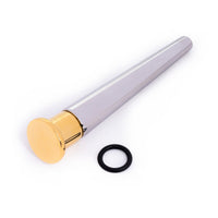 Anfänger-Ohr Stretching-Kit, Taper aus chirurgischem Stahl & Gold-Stahl Plug / Gauge – 22-teilig