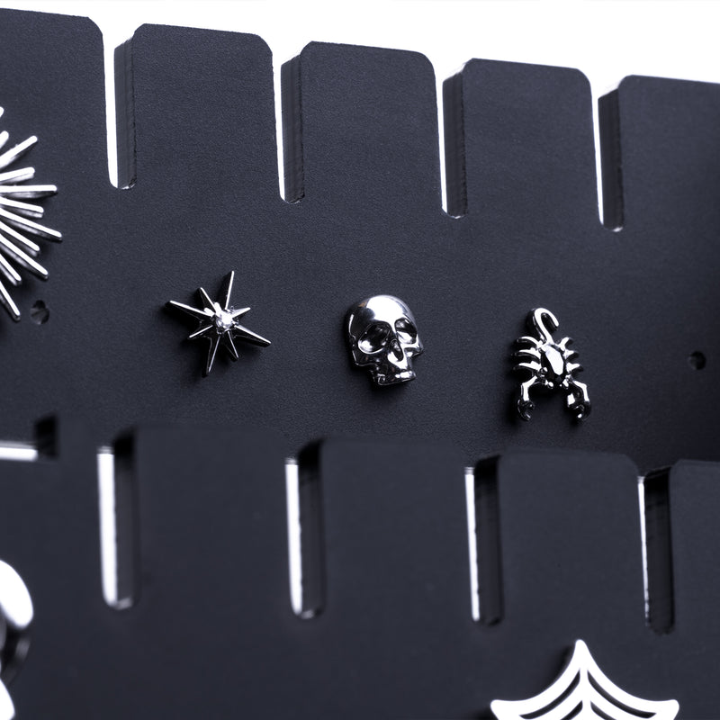 Présentoir Jewellery en acrylique noir