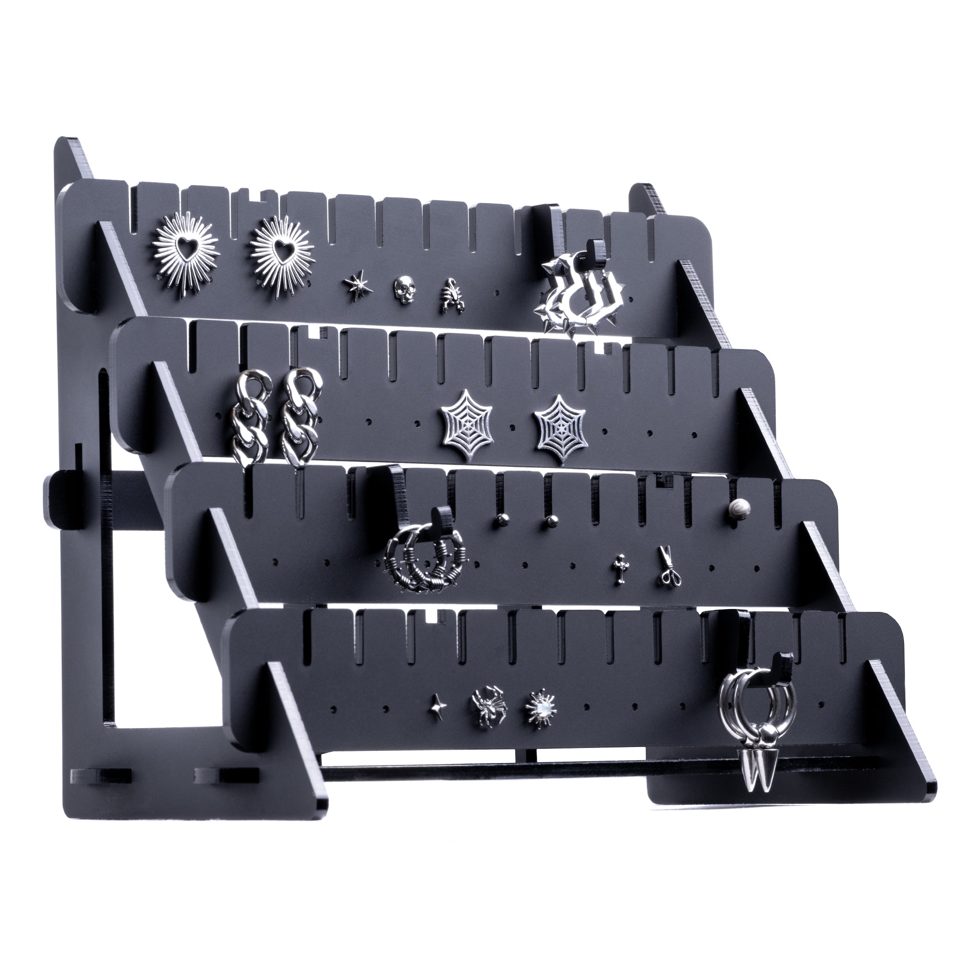 Black Acrylic Jewellery Stand