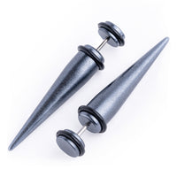 Faux Taper / Plug / Gauge noir