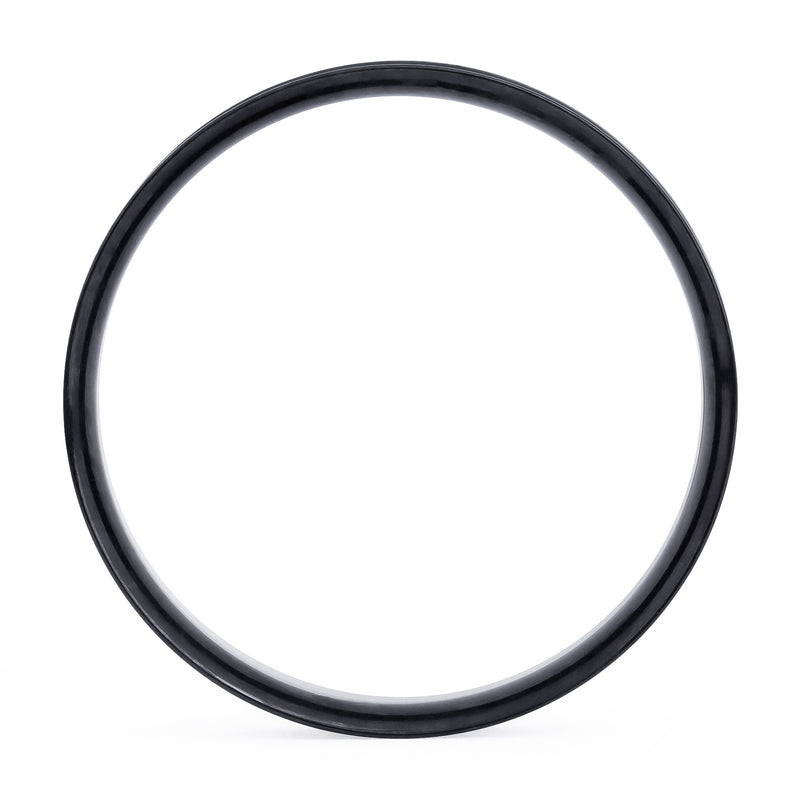 Black Stainless Steel Single Flare Tunnel / Plug / Gauge