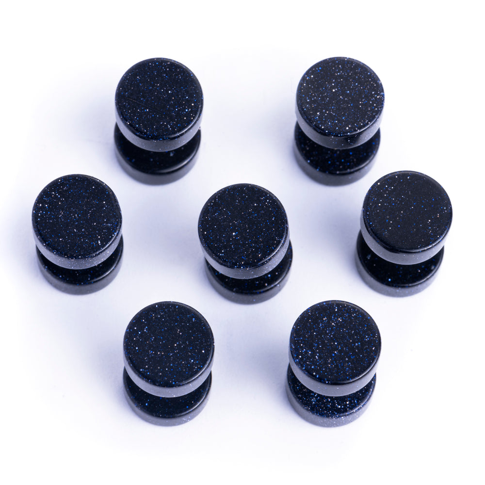 Fake Plug/Messgerät Aus Blauem Goldstein