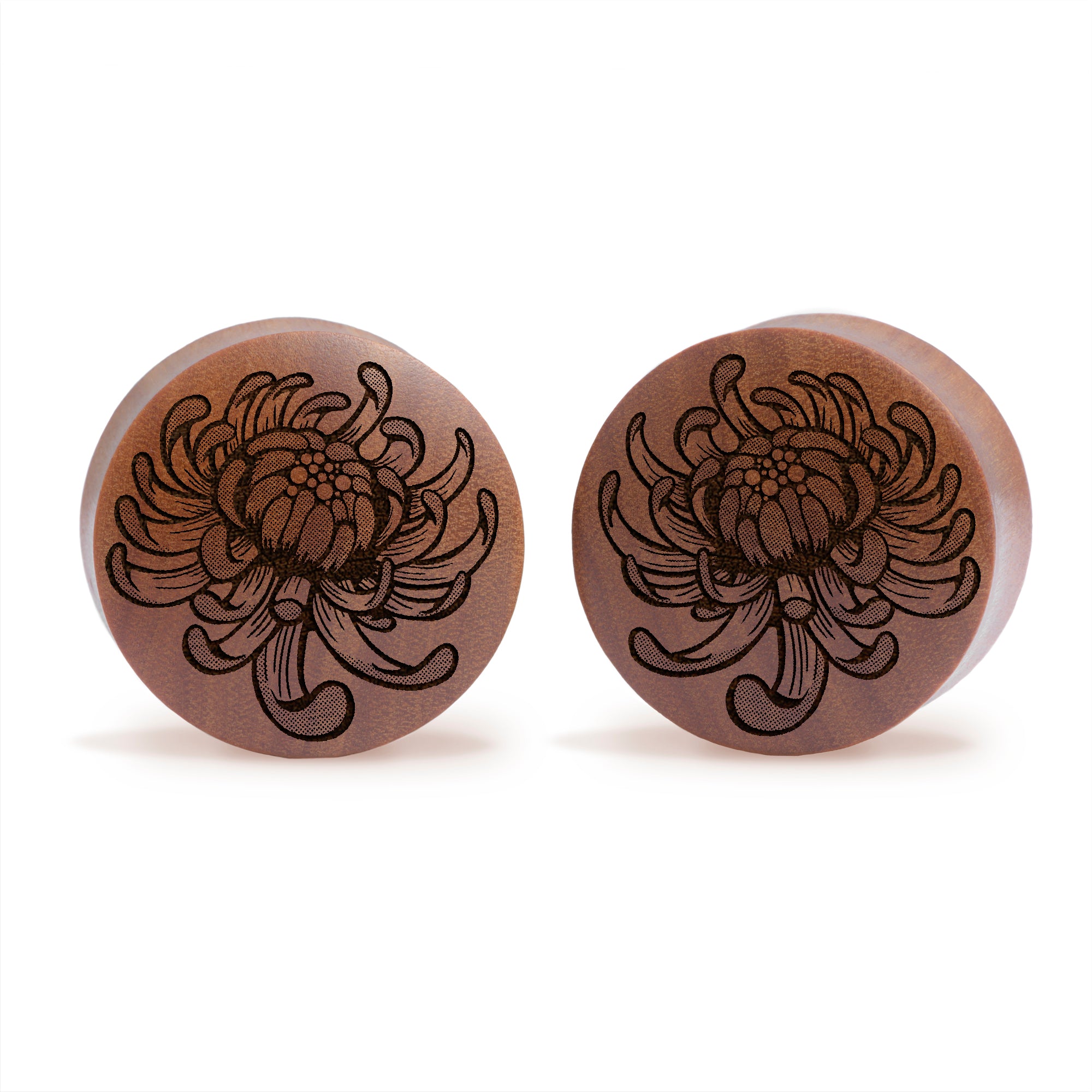 Leviathan Cross Plug / Gauge - Black Glass | Flat Faced Double Flare