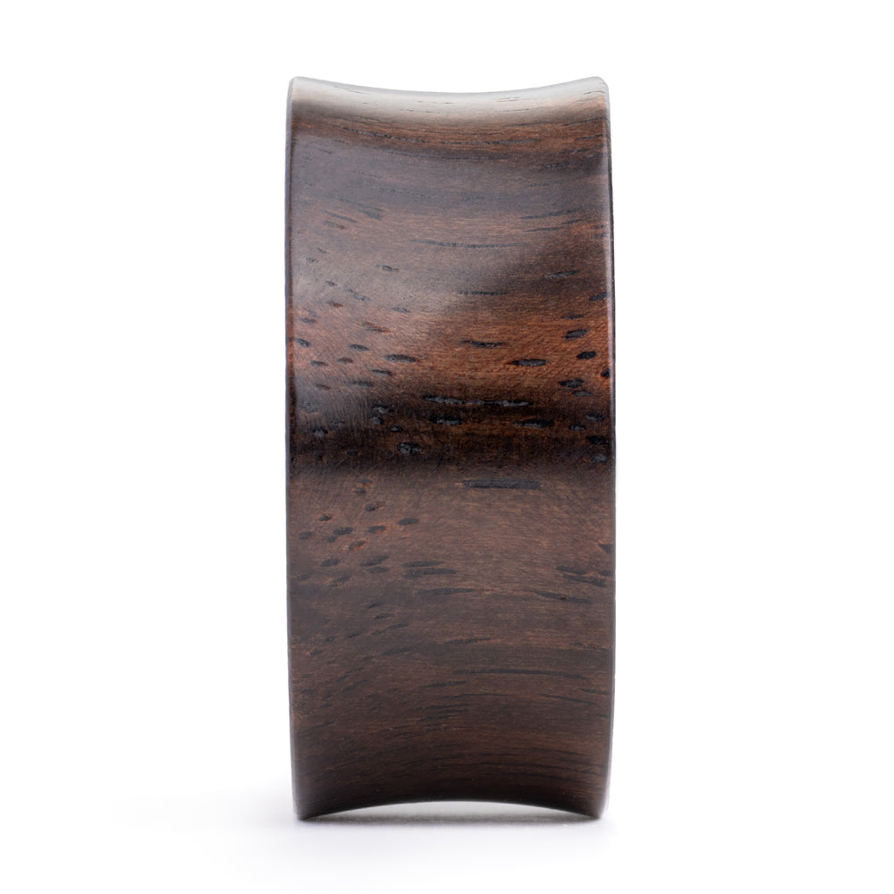 Ebony- und Saba-Holz Plugs für gedehnte Ohren