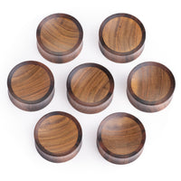 Plug / Gauge d'oreille en bois d'ébène et de teck