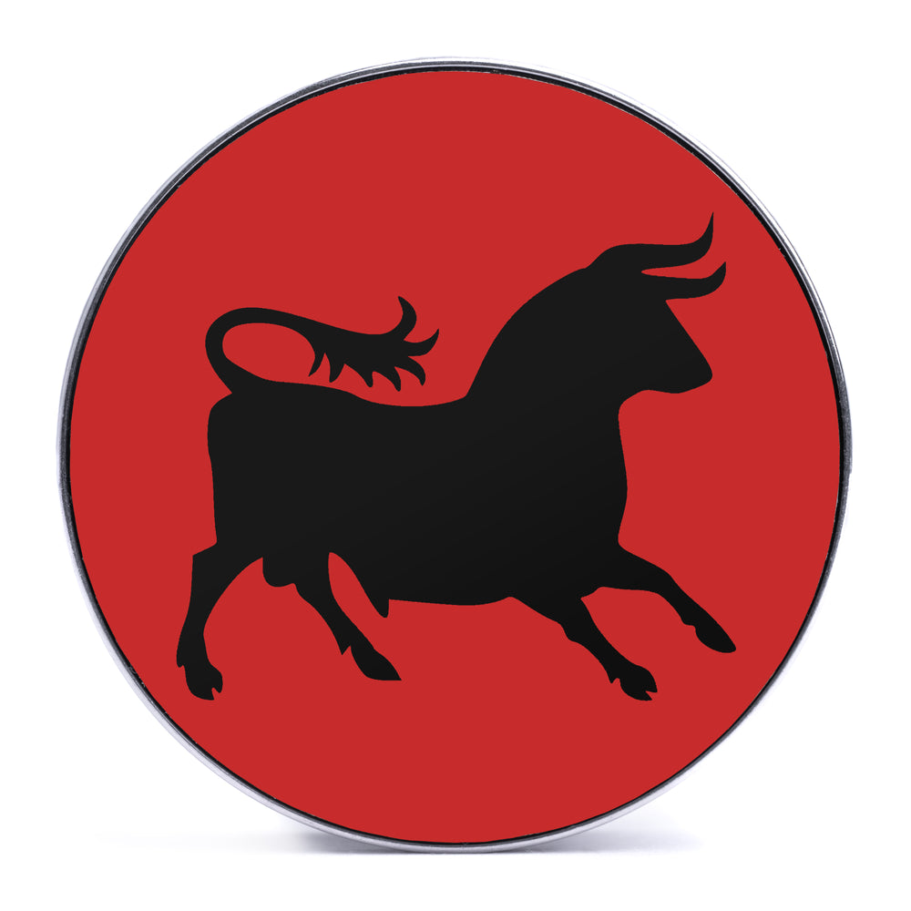 Caesars Legion Logo - Black & Red Inlay Steel Screw Back / Plug / Gauge - Lasered To Order In House At Custom Plugs HQ