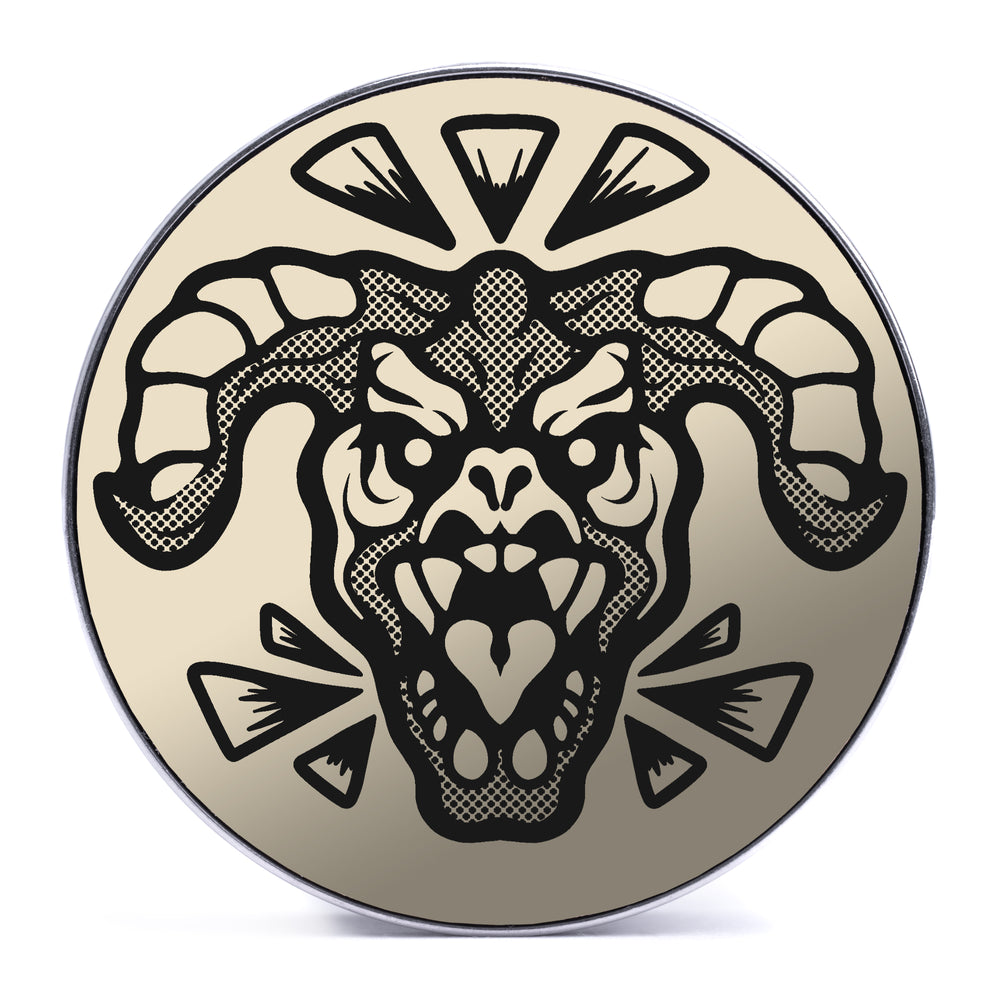 Deathclaw - Ivory & Black Inlay Steel Screw Back / Plug / Gauge - Lasered To Order In House At Custom Plugs HQ