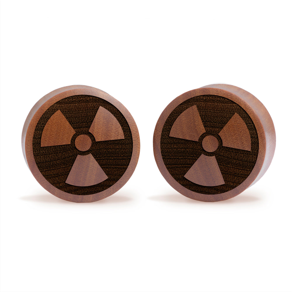 Shrek Plug / Gauge - Saba Holz | Konvexer Doppel-Flare