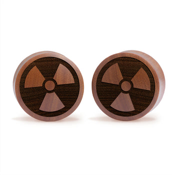 Shrek Plug / Gauge - Saba Holz | Konvexer Doppel-Flare