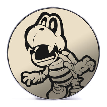 Guy wearing classy Saba Abalone - Keyhole Ear Weights (Pair)