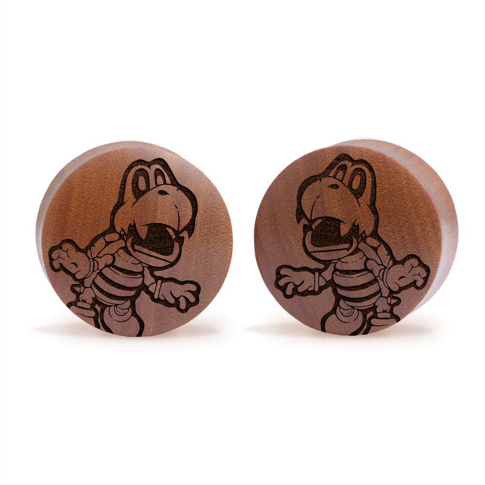 Shrek Plug / Gauge - Saba Holz | Konvexer Doppel-Flare