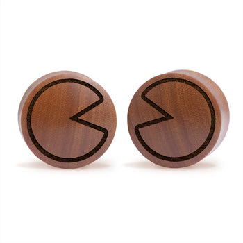 Shrek Plug / Gauge - Saba Holz | Konvexer Doppel-Flare