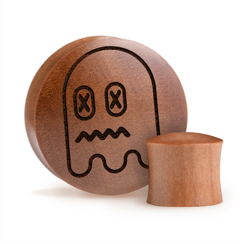 Shrek Plug / Gauge - Saba Holz | Konvexer Doppel-Flare