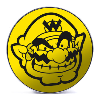 Wario - Yellow & Black Inlay Steel Screw Back / Plug / Gauge