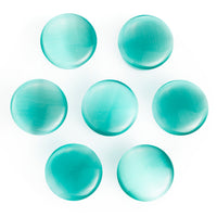 Light Green Cats Eye Single Flare Glass Plug / Gauge
