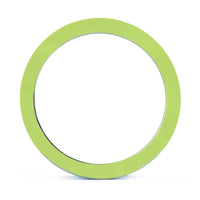 Tunnel d'oreille en acier inoxydable à visser vert