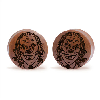 The Joker Plug / Gauge - Saba Wood | Convex Double Flare