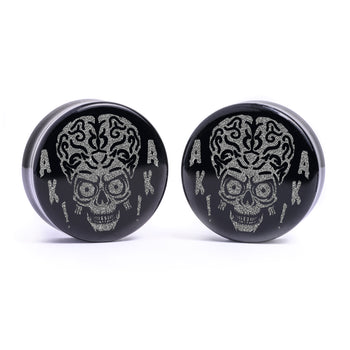 Cute Cool And Goth Acrylic Inlay And Wood Plugs & Gauges