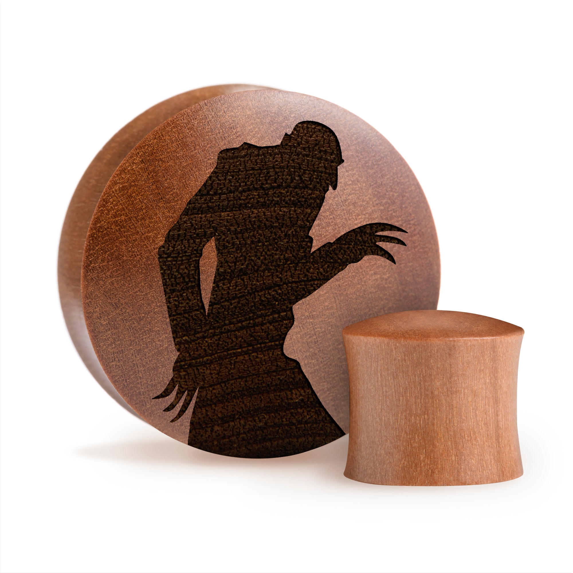 Nosferatu Plug / Gauge - Saba-Holz | Konvexe Double Flare