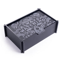 Boîte à Jewellery en acrylique noire Ouija Board